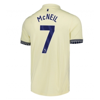 Billige Fotballdrakt Everton Dwight McNeil #7 Replika Bortedrakt 2025-26 Kortermet